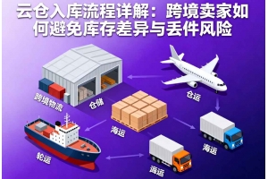 云倉入庫流程詳解：跨境賣家如何避免庫存差異與丟件風(fēng)險
